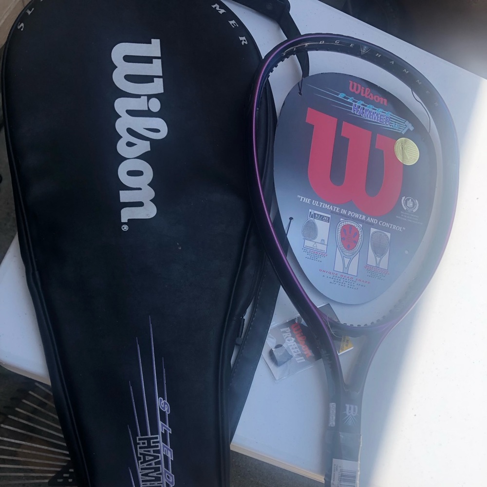 Wilson Sledgehammer 3.8 new tennis racket